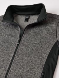 Damen Fleecejacke Marieke anthrazit-schwarz